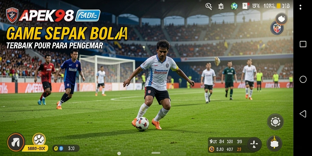 Gameplay APEK88 yang mendebarkan saat mencetak gol.