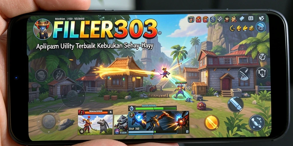 Tampilan antarmuka FILTER303 yang menarik dan fungsional.