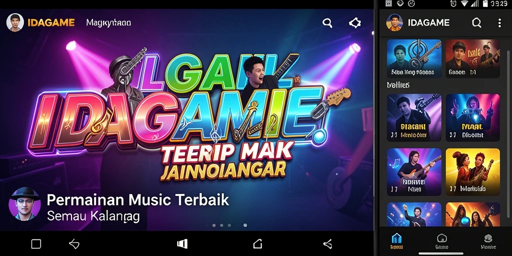 Tampilan gameplay IDAGAME yang seru dan interaktif.