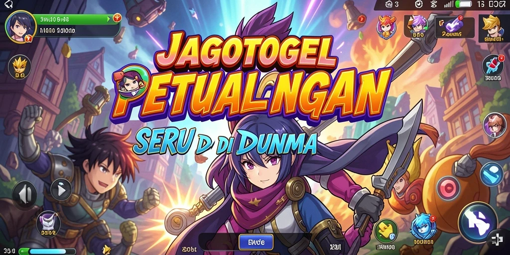Screenshot gameplay JAGOTOGEL menampilkan aksion seru karakter Anime.