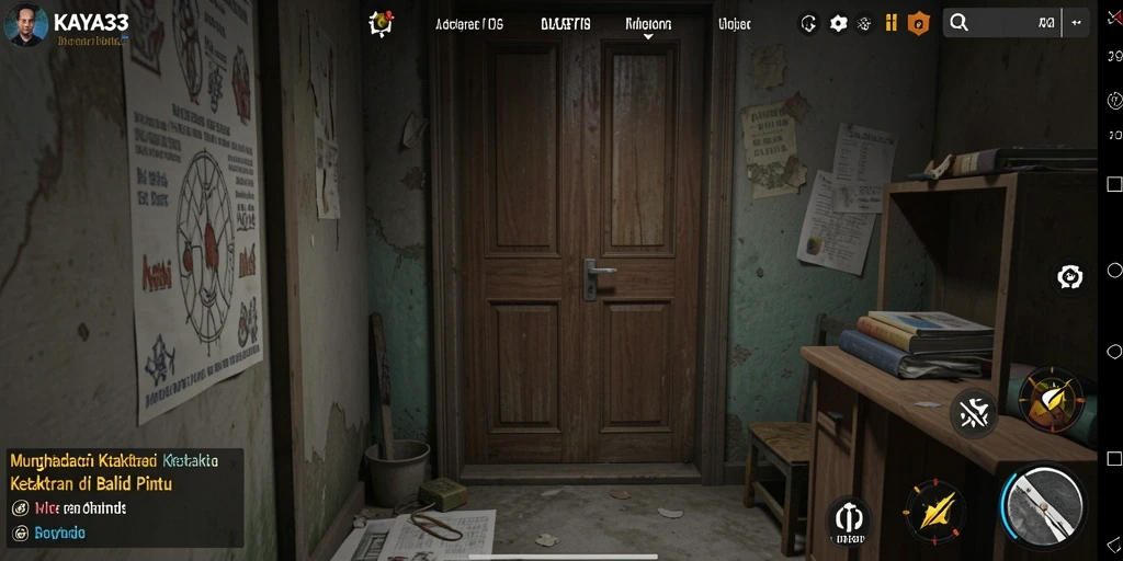 Gameplay menegangkan KAYA33 dalam suasana Horror yang mencekam.