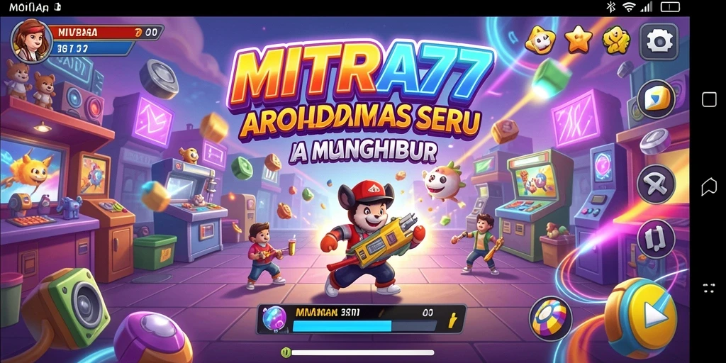 Tampilan gameplay seru dalam MITRA77 dengan grafik menawan.